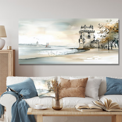 Belm Tower In Portugal - Portugal, art mural pour le salon