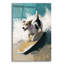 «Dog On A Wave» par Svetlana Aleynikova, art mural en verre acrylique-193620745