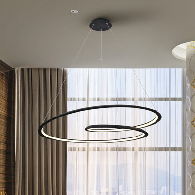 Waterford 1 - Light Geometric LED Chandelier