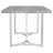 Hernandes Faux Marble Top Dining Table
