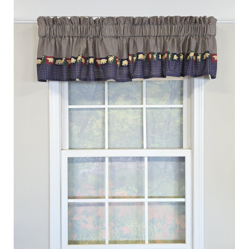 Cabin Tailored Valance