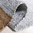 Vintage Leather Hand Woven Leather/Jute/Cotton Rug in Beige/Gray/Blue-1543843080