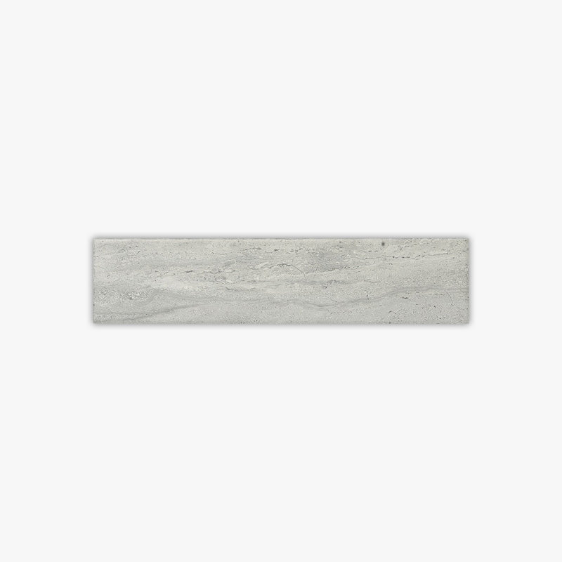 Palermo Silver Matte 3x12 Ceramic Wall Tile, Gray