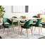 Chaise d'appoint rembourrée en velours Ambry-2029078215