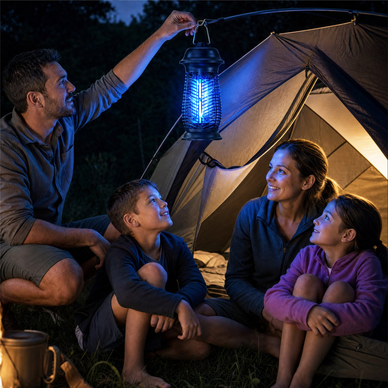 360°anti-mosquito Bug Zapper With 20w Replaceable Bulb
