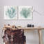 Ensemble d'art mural sur toile 2 pièces, "Mottled Coral Abstracts", design par Carol Robinson-1549727034