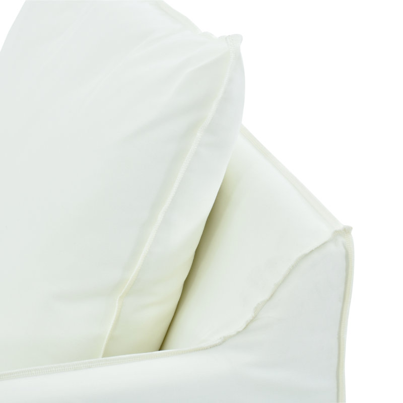 Canapé de patio Daphne Upholstery, Blanc