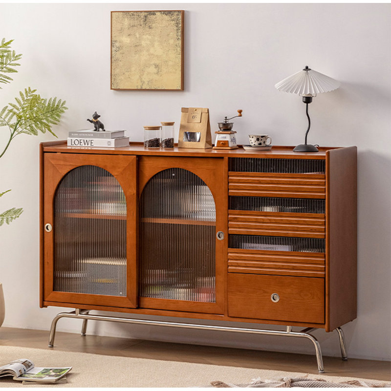 Buffet Mid-Century, H 39,4 po x l 47,2 po x P 15,7 po