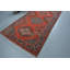 Tapis noirs de chambre à coucher, tapis Oushak, tapis Boho, tapis de couloir 4,7 x 12,3 pi, tapis rétro, tapis turc