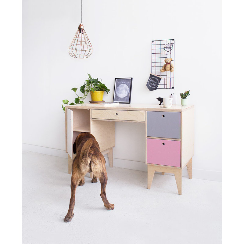 Michaud Solid Wood Base Computer Desk