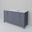 Ensemble de meuble-lavabo double L 60 po x P 22 po Jacques-91877394-66637651