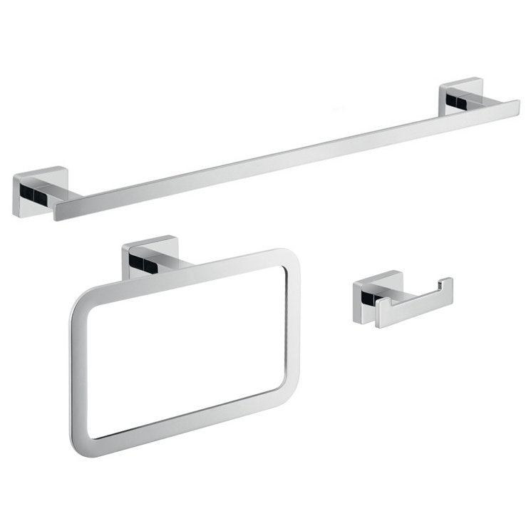 Linntown 3 - Piece Bathroom Hardware Set