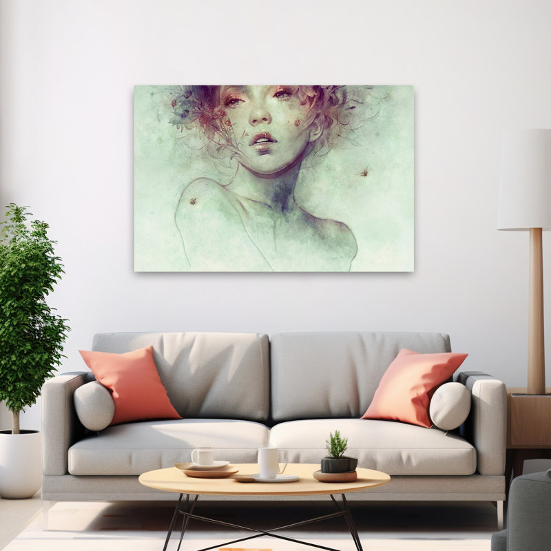 Essaim - Art urbain fantaisiste, surréalisme pop, H 40 po x l 60 po