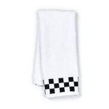 Hand Towel with Check Border