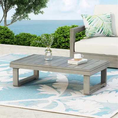 Table basse d'extérieur