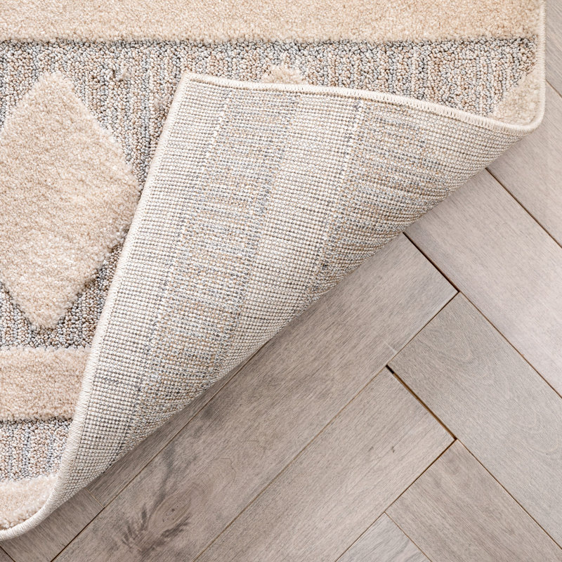Harlow Moroccan Synthetic Area Rug, Rectangle 160cm x 220cm