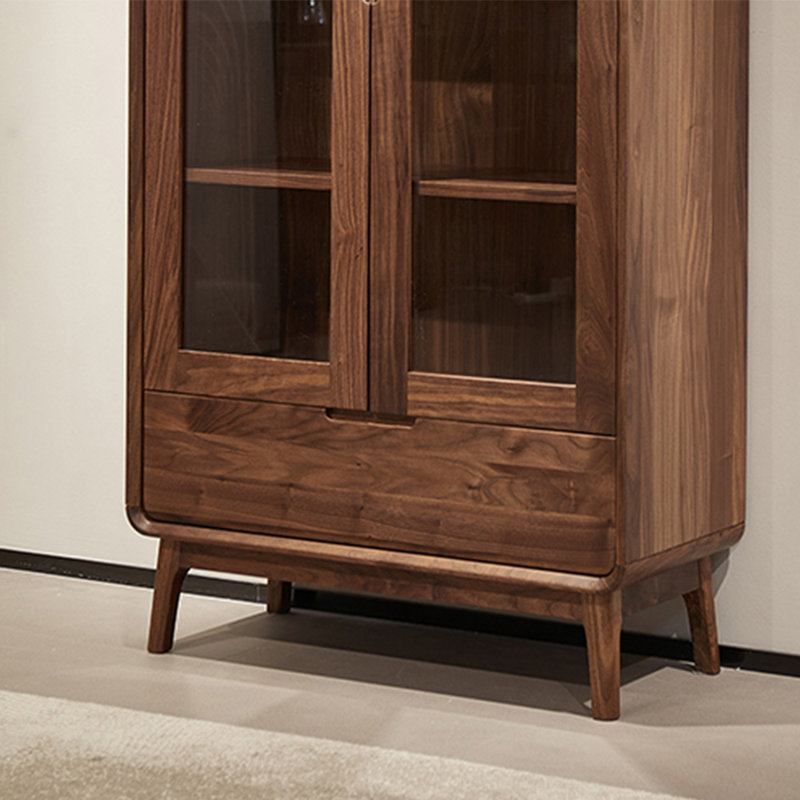 All solid wood bookcase