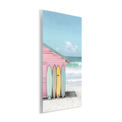 Pastel Beach Dream Wall Plaque, design by LSR Design Studio