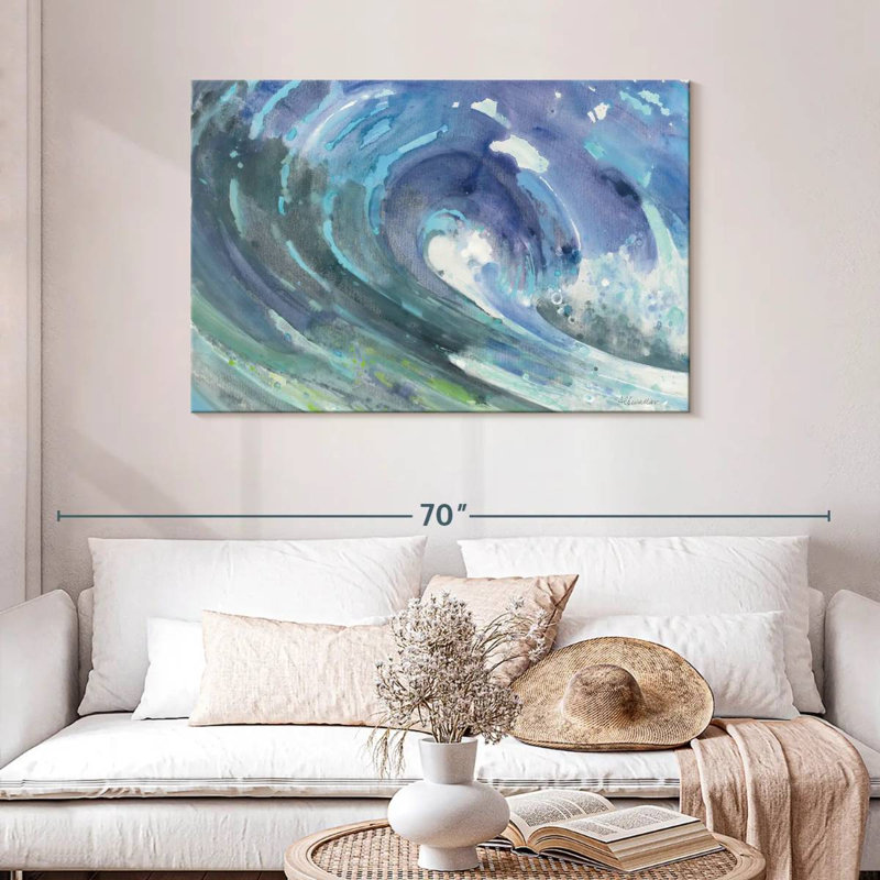 Senne Wave Curl, 30" H x 45" W