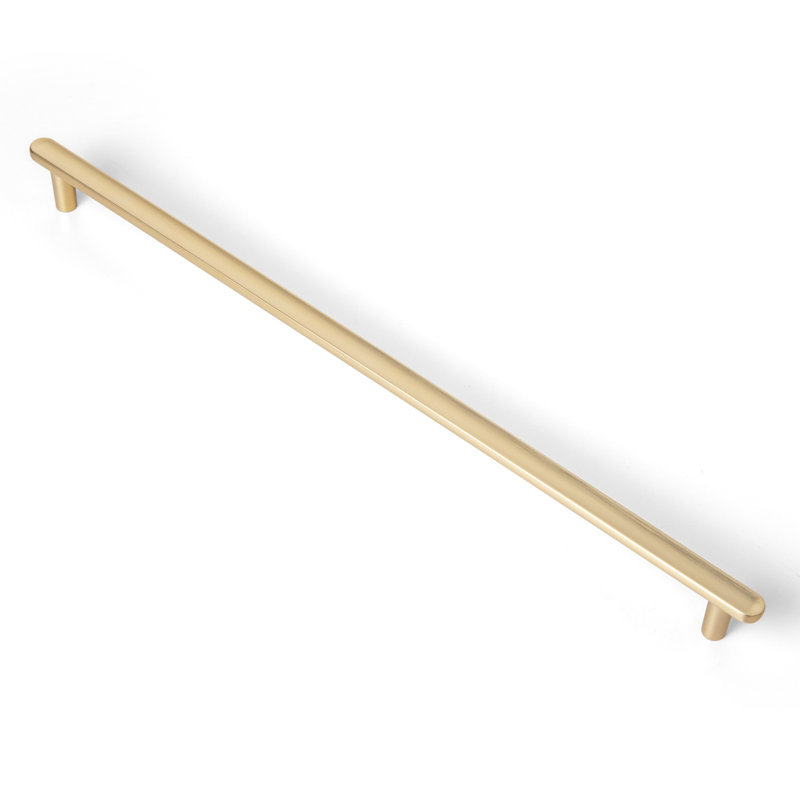 Sleek Modern Cabinet Pull, 12 3/5", Champagne Bronze