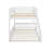 Full XL Over Queen Bunk Bed With Ladder