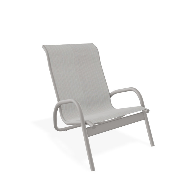Gardenella Patio Chair, Warm Gray, Amalfi