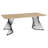Galahan Natural Oak Rectangular Dining Table