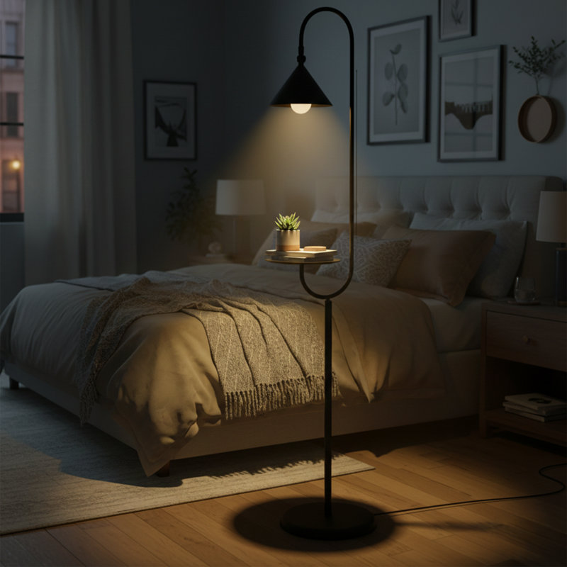 Lampe de table sur pied 1 lumière
