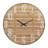 Lorena Round Wood Farmhouse Wall Clock