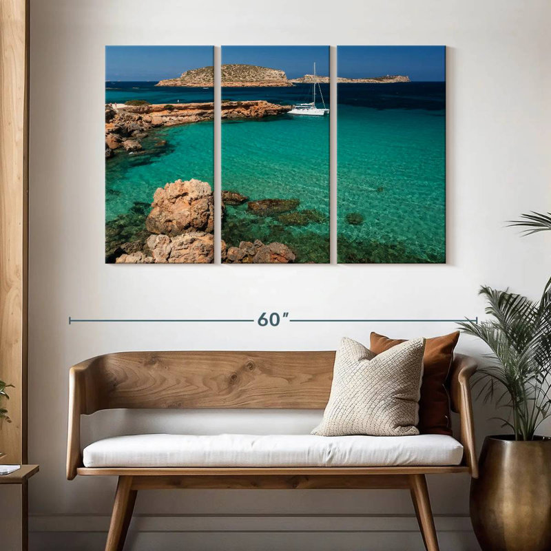 Mehar Ibiza Beach Catamaran, 32" H x 50" W