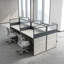 Bureau rectangulaire pour 4 personnes