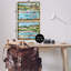 «Flowing River Rocks», ensemble de 2 toiles flottantes encadrées par Melissa Wang-913268274-913268272
