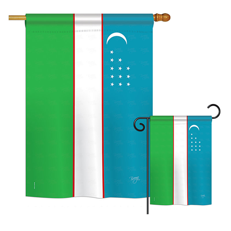 Double Sided Polyester Flag Set