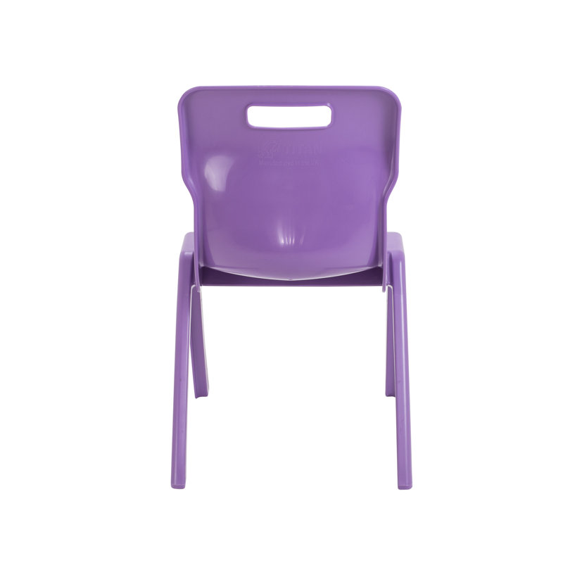 Kristen Children's Desk / Activity Chair, H56.3 x W36 x D34cm, Purple