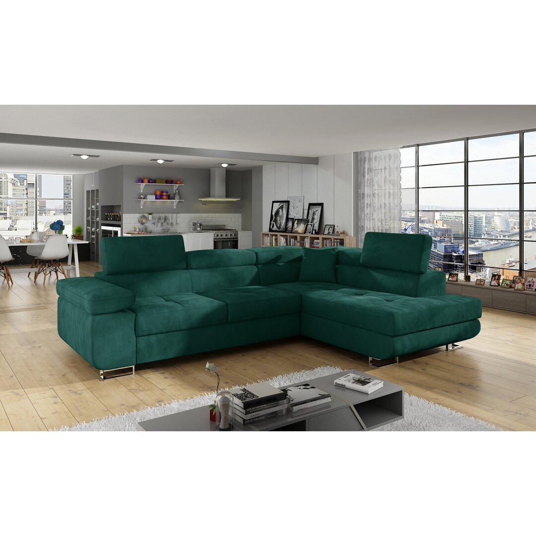 Ecksofa Gerardi mit Bettfunktion