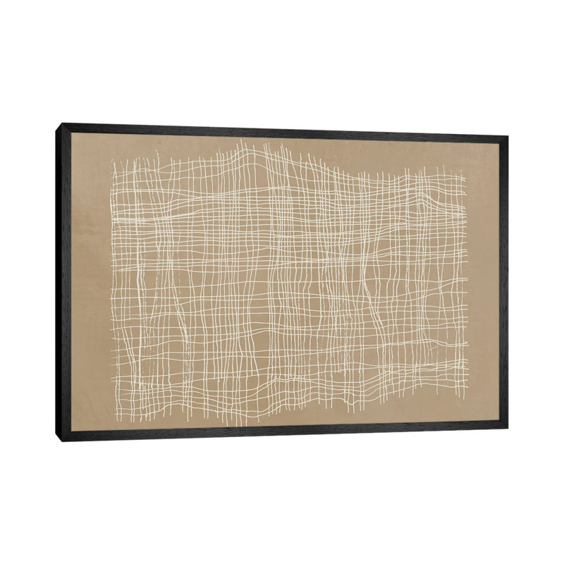 Basket Weave by Tom Reeves - Gallery-Wrapped Canvas Giclée on Canvas, Black Framed, 101.6 cm H x 66.04 cm W