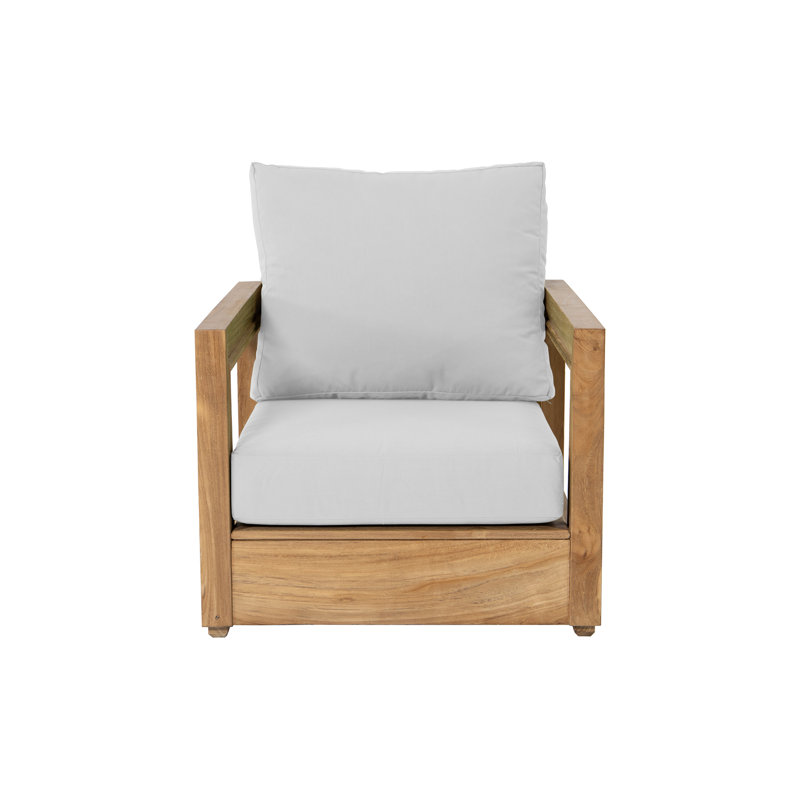 Chatsworth 7 Piece Love Seat Group With 36" Chat Table, Natural Sunbrella®