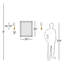 Tedder Steel Candle Wall Light-36226066