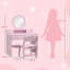 Dressing Table with Mirror