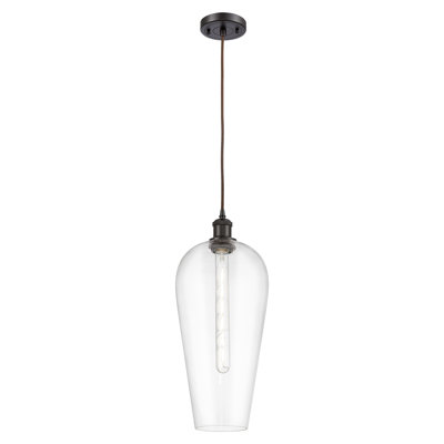 Mini-luminaire suspendu 1 lumière Ballston - Amiina