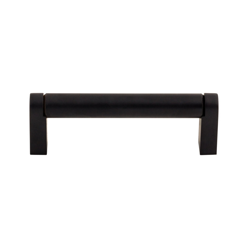 Pennington Bar Pull, Flat Black, 3 3/4" Center to Center