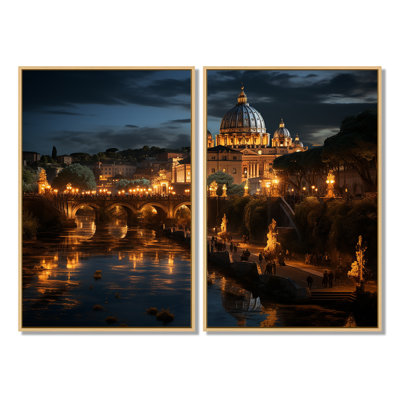 Italie, Cité du Vatican, reproduction d'art traditionnel sur toile
