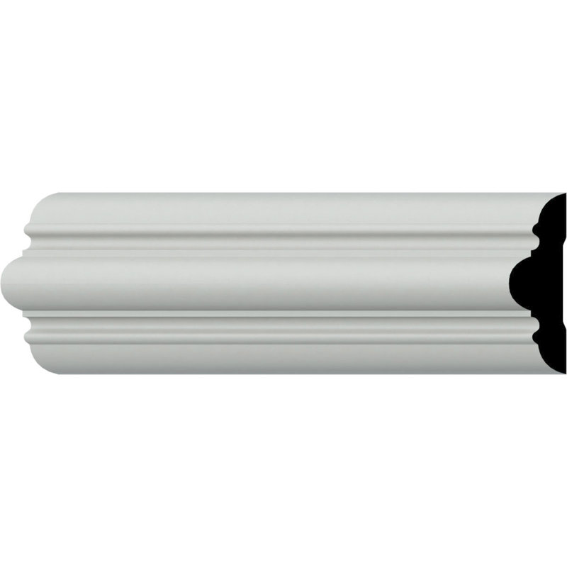 Rail de chaise Kepler H 2 3/4 po x l 94 1/2 po x P 1 7/8 po