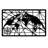 Elegant Black Decorative Metal Wall Accessory, 23.6 x 39.4 inches | 100% Metal, Thickness: 0.06 inches | Lightweight at 2.2 lbs, Perfect for Home Décor, Living Room, or Office, Stylish and Durable Design-1160577330