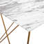 Migrati Metal Base Dining Table