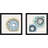 Lisa Audit "Indigold XIV" Print Under Glass