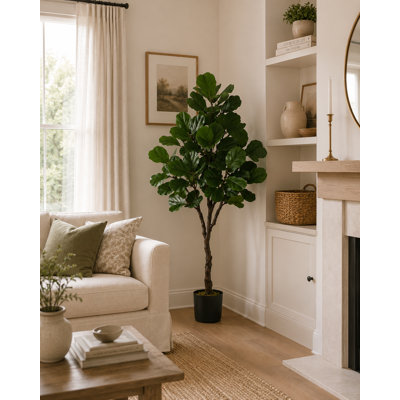 4FT-6FT Artificial Plants with More Leaves for Home Office