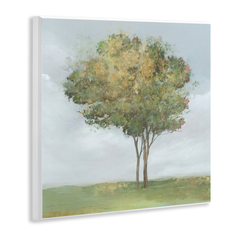 «Looming Spring Tree Bloom», plaque murale par Ian C.