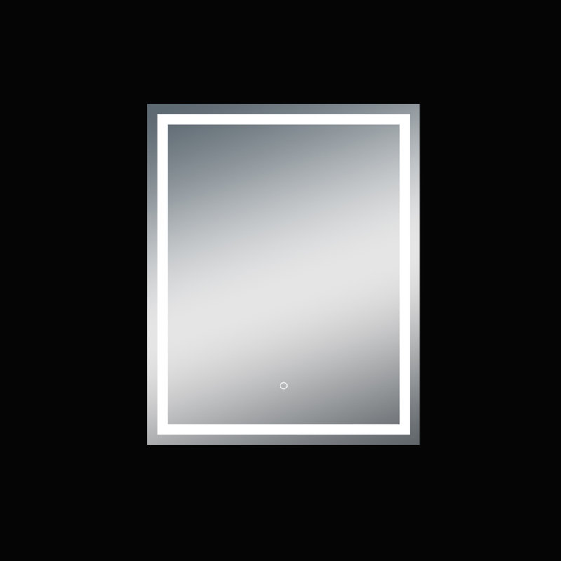 Quiles Flat Wall Mirror, 40" x 31.35"