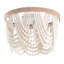 Plafonnier encastré rustique 3 lumières Boho Farmhouse